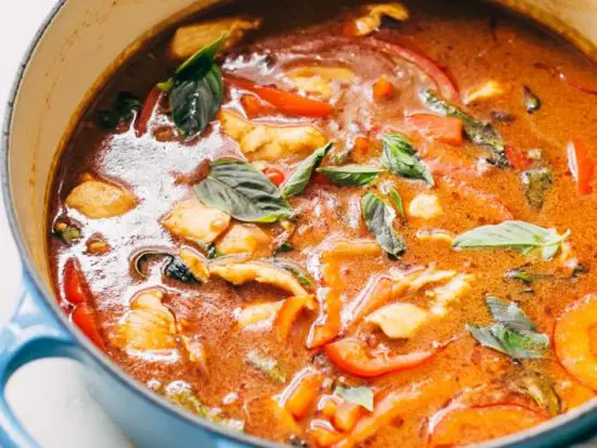 20-Minute Panang Chicken Curry