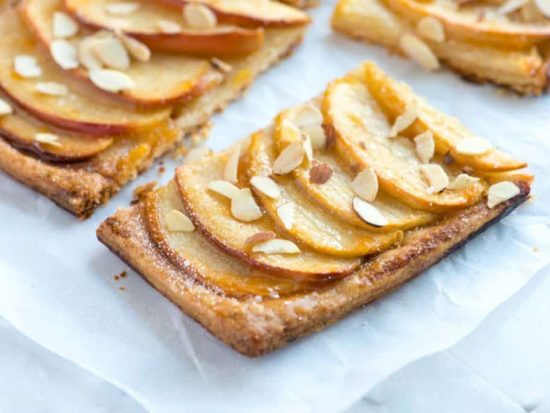 Simple Apple Tart Recipe with Flaky Crust