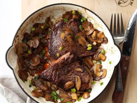 Skillet Steak Supper