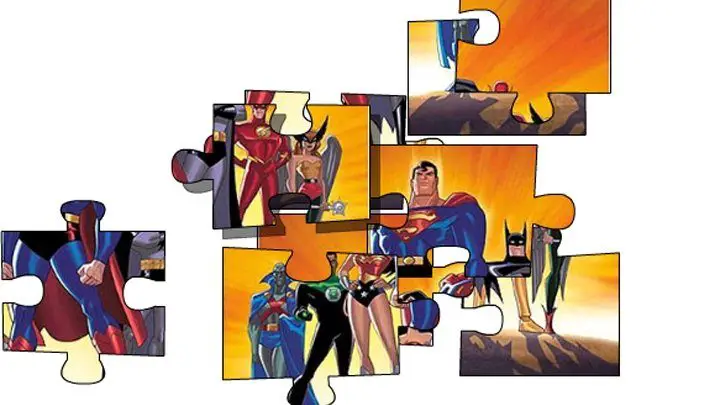 Superman-themed puzzle