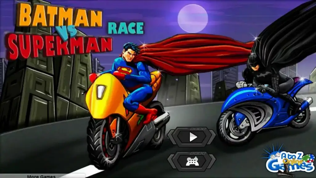 Batman vs. Superman race