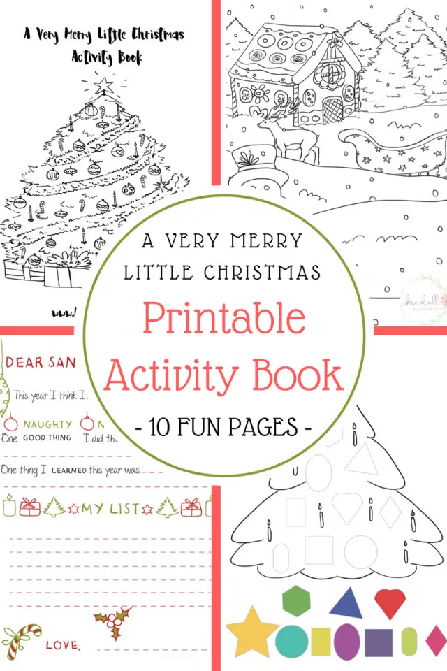 Christmas-themed activity worksheets