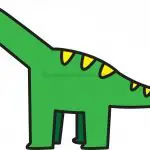 How To Draw Dinosaurs - Art Tutorial for Kids - Brachiosaurs & Friends
