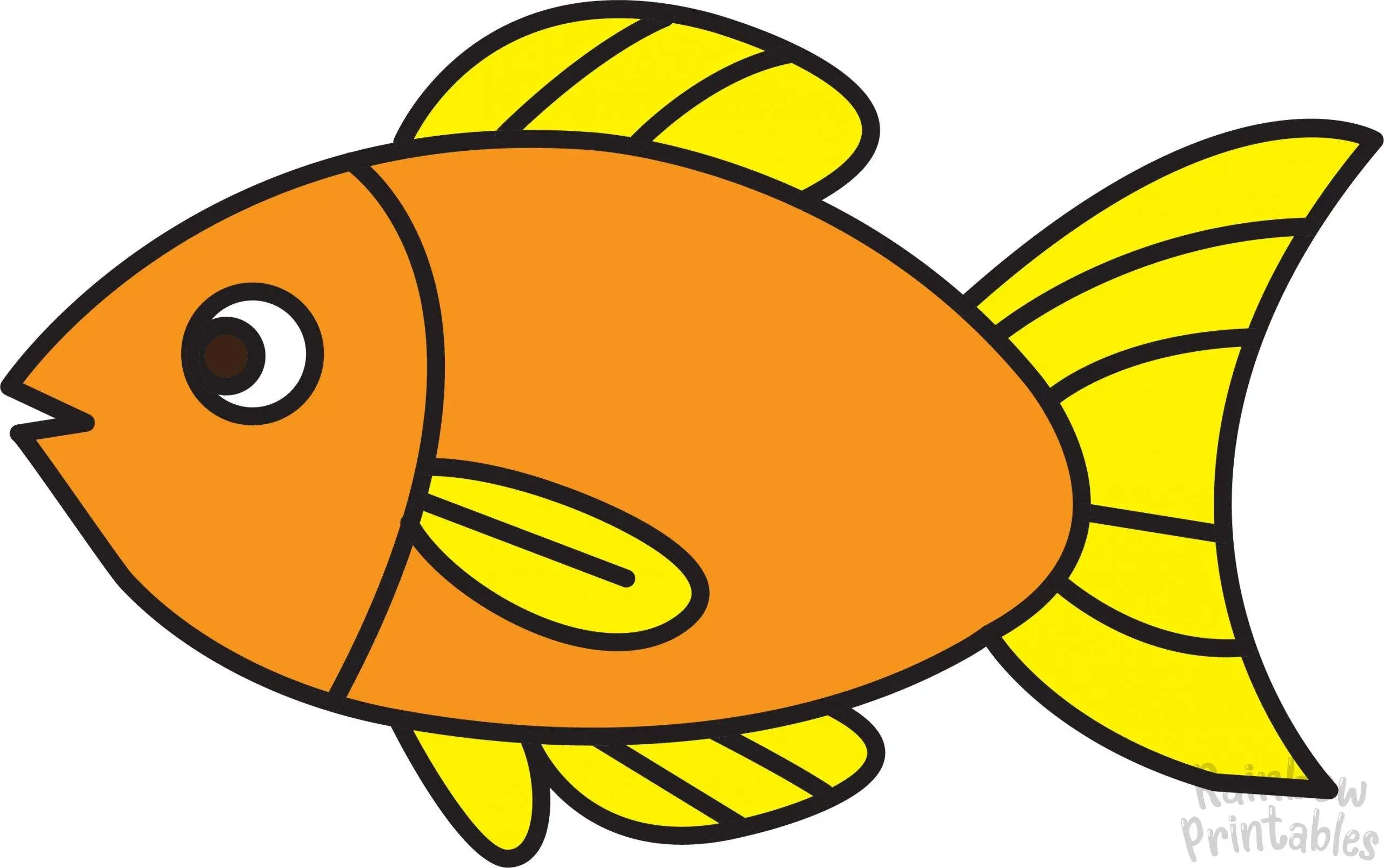 Fish Drawing Step by Step Final for Kids