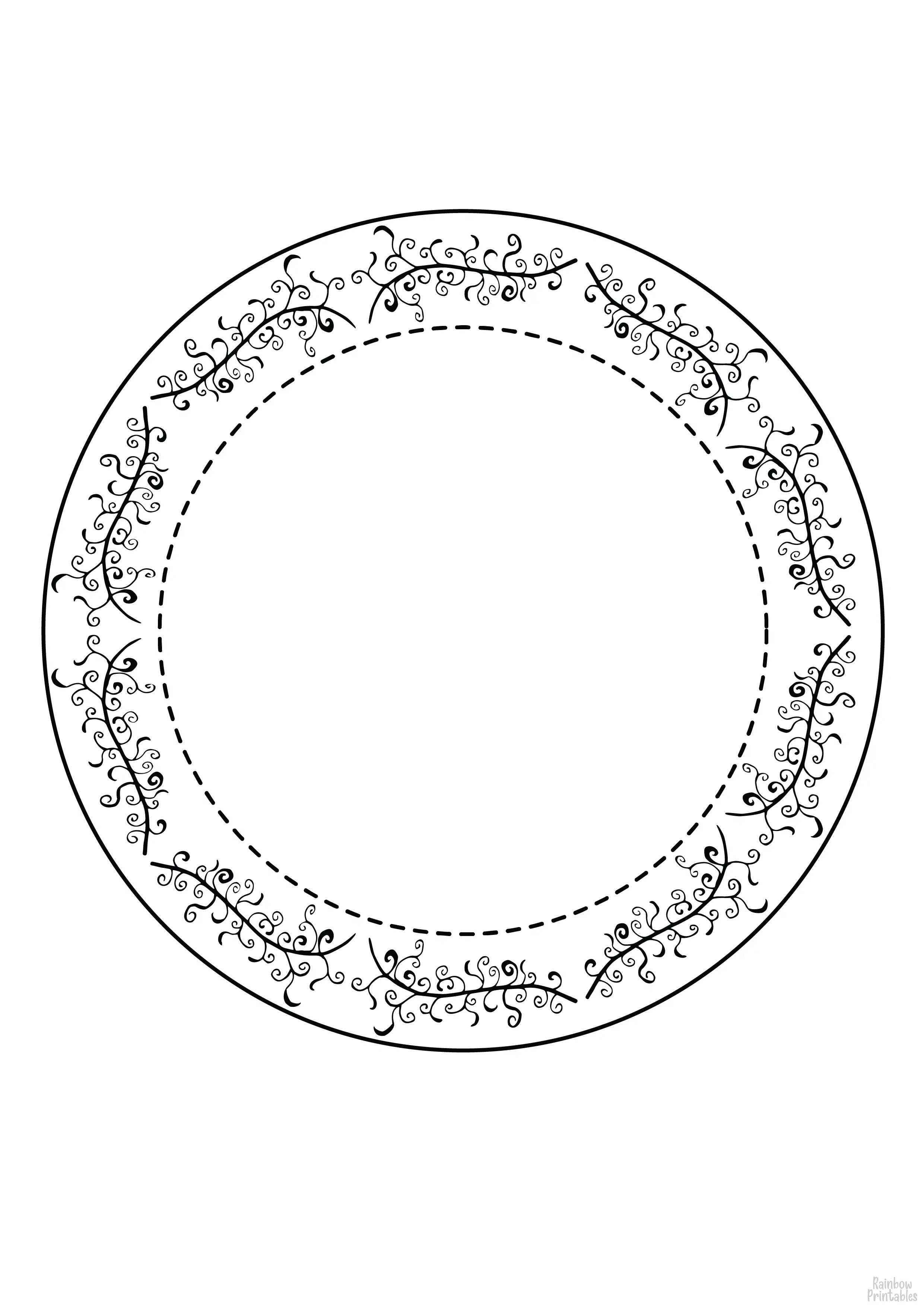 Round-Mandala-SIMPLE-EASY-line-drawings-coloring-page-for-kids