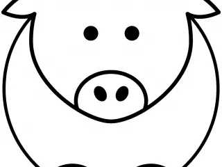 Cow Bull Coloring Pages Free Album