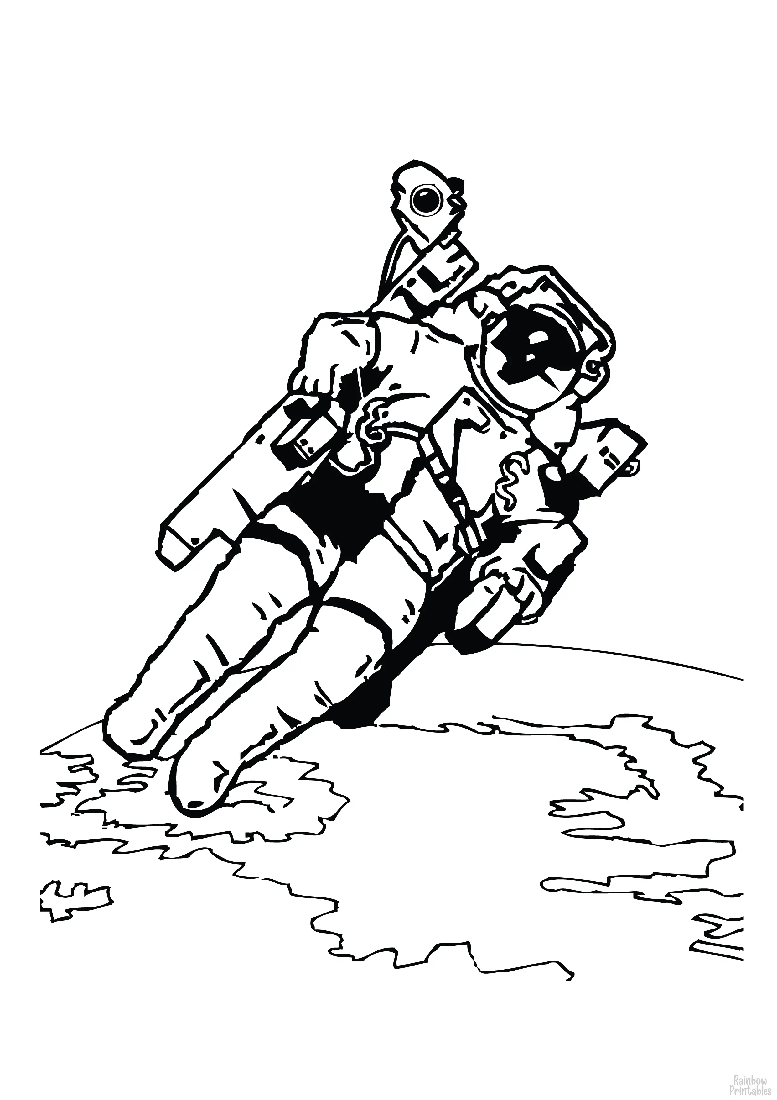 ASTRONUT AIRCRAFT Clipart Coloring Pages for Kids Adults Art Activities Line Art