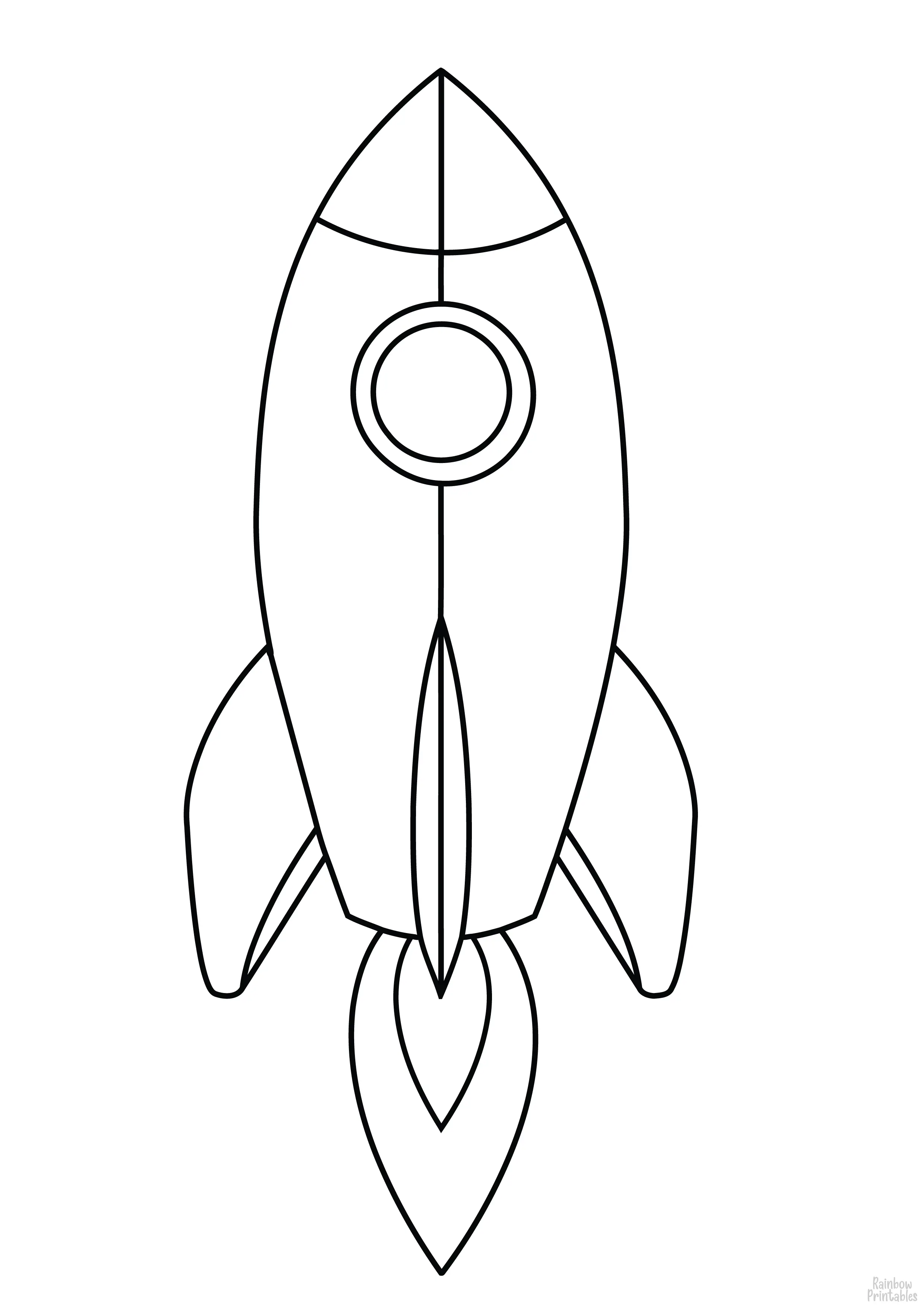 ROCKET SHIP AIRCRAFT Clipart Coloring Pages for Kids Adults Art Activities Line Art