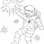 Space + Astronomy Coloring Pages