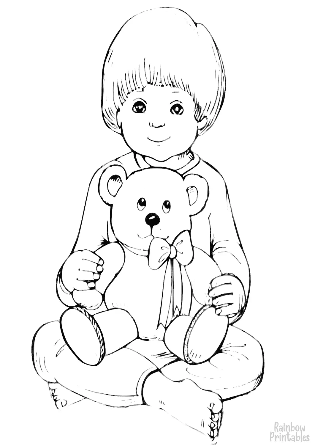 Free Toy Themed Coloring Pages