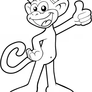 Apes, Monkeys, Lemurs, Primates Coloring Pages for Kids Coloring Activities