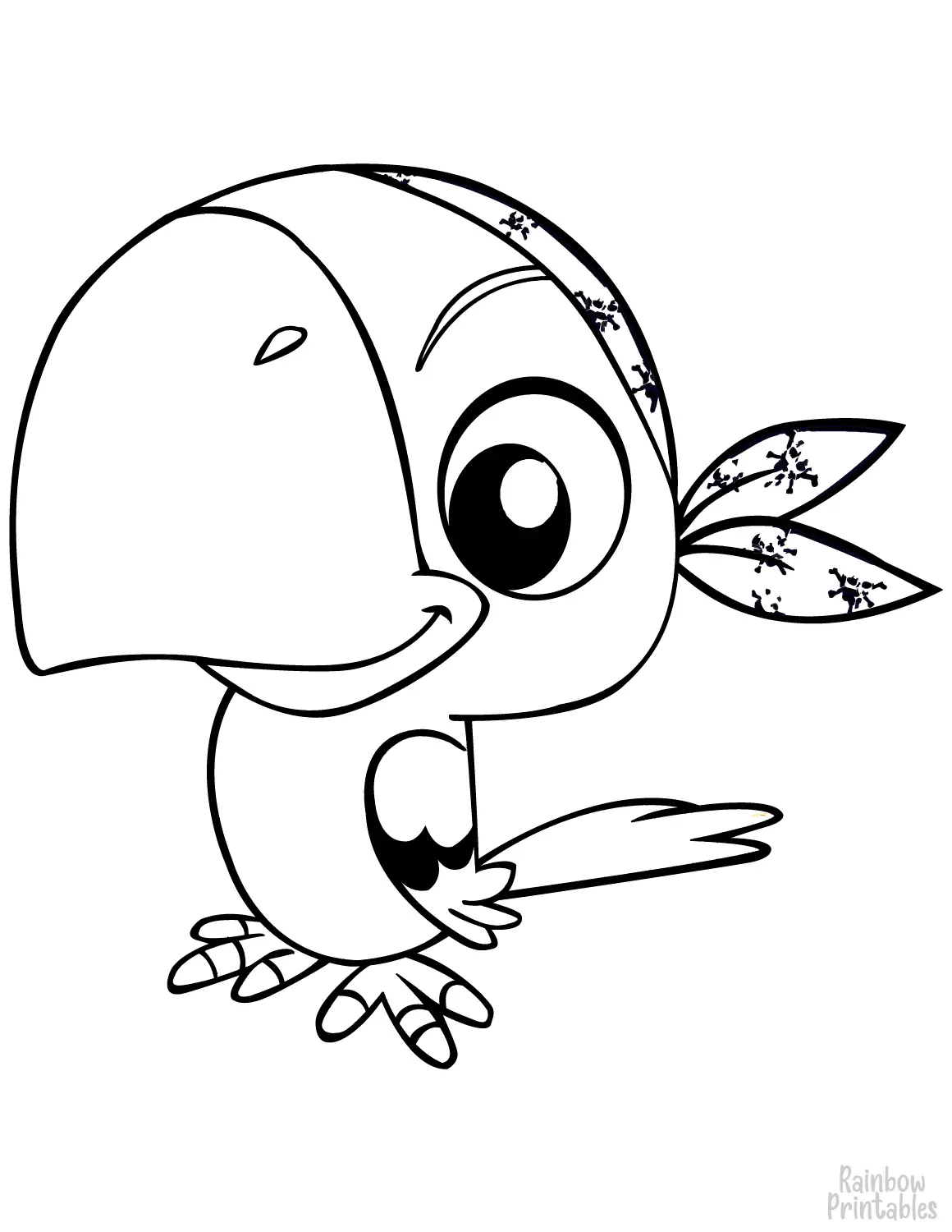 cute-pirate-parrot-coloring-page