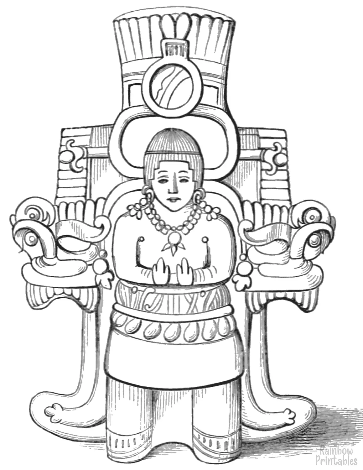 cartoon-line-art-world-cultures-mayan-figure-yucatese-idol-coloring-page-for-kids