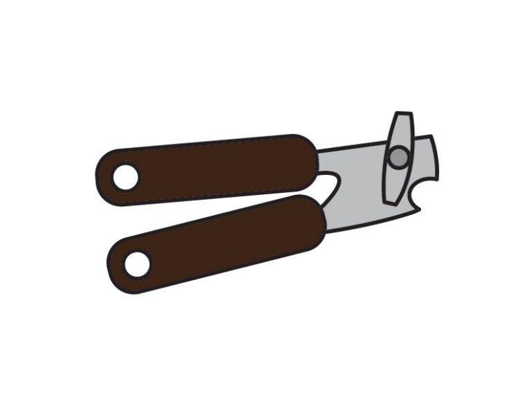 Easy Way to Draw a Can Opener Step By Step Art Execerise for Kids