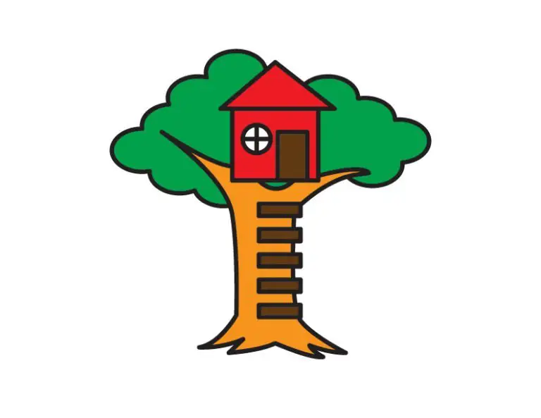 How To Draw a Simple Cartoon Tree House for Kids Step by Step Guide