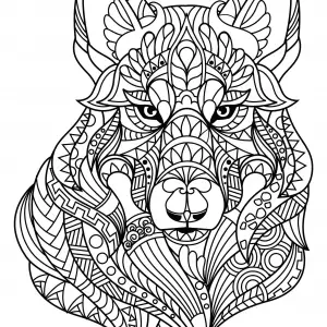 64 Coloring Pages Patterns Animals  Best Free
