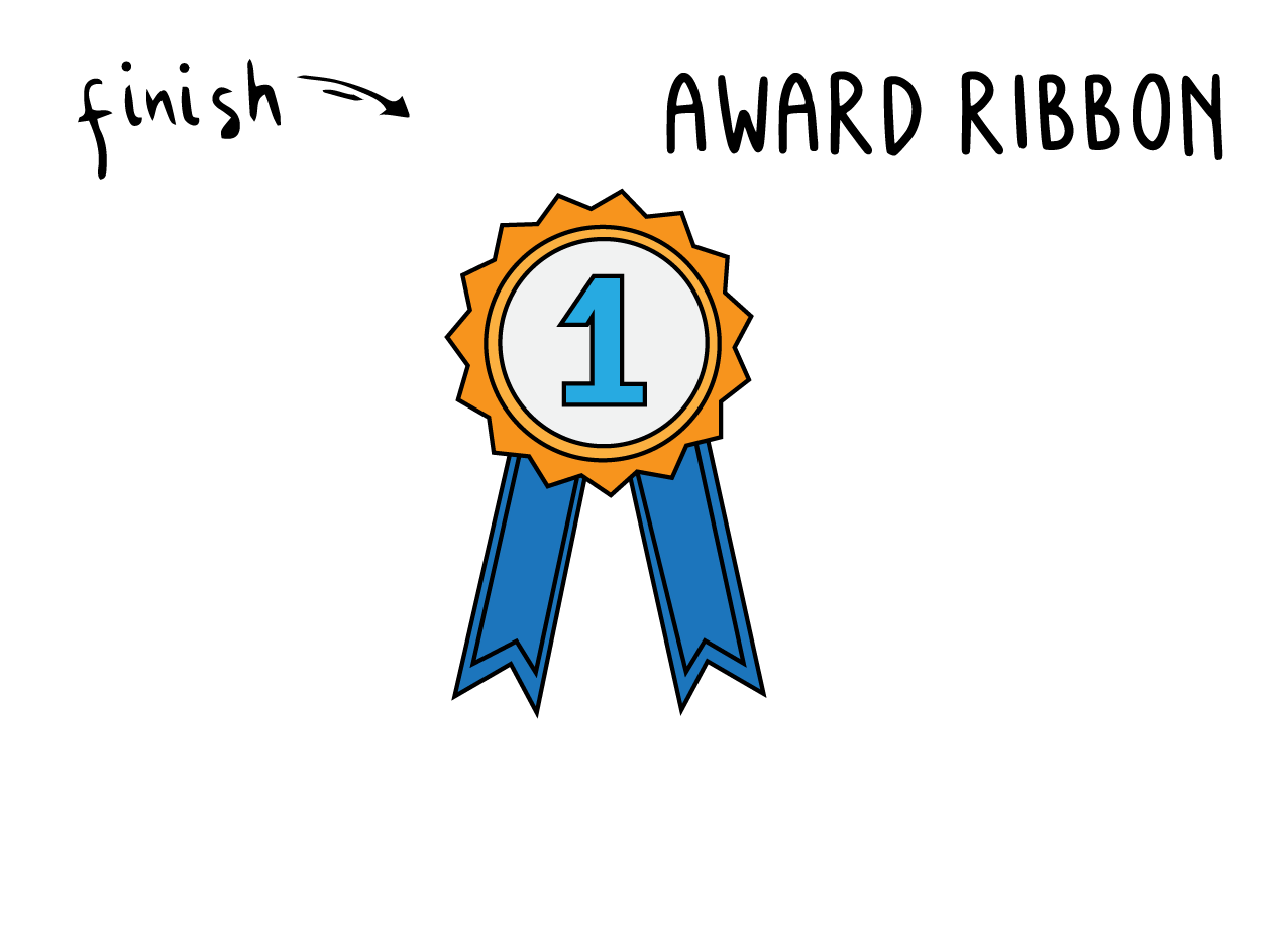 how-to-make-school-award-ribbons-school-is-in-make-school-blue