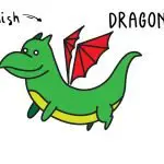 How To Draw an Easy Cartoon Dragon Step By Step for Young Learners
