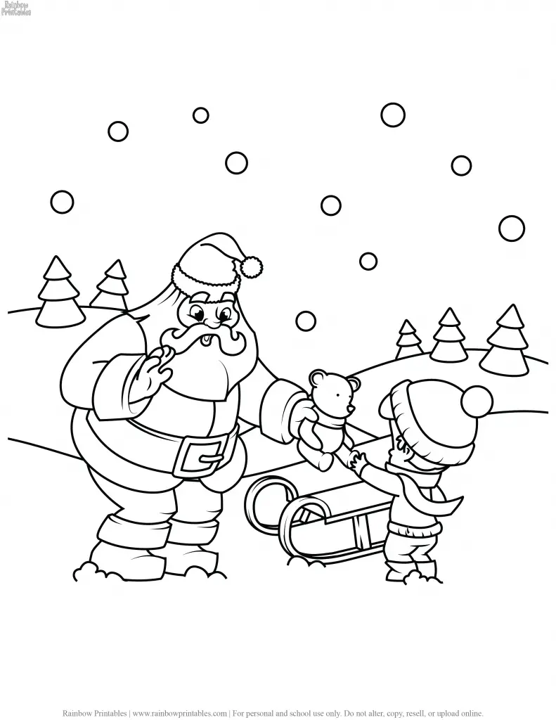 FREE CHRISTMAS HOLIDAY COLORING PAGES FOR KIDS, PRINTABLE XMAS BOREDOM BUSTER, SNOWFLAKE, REINDEER, CANDY CANE