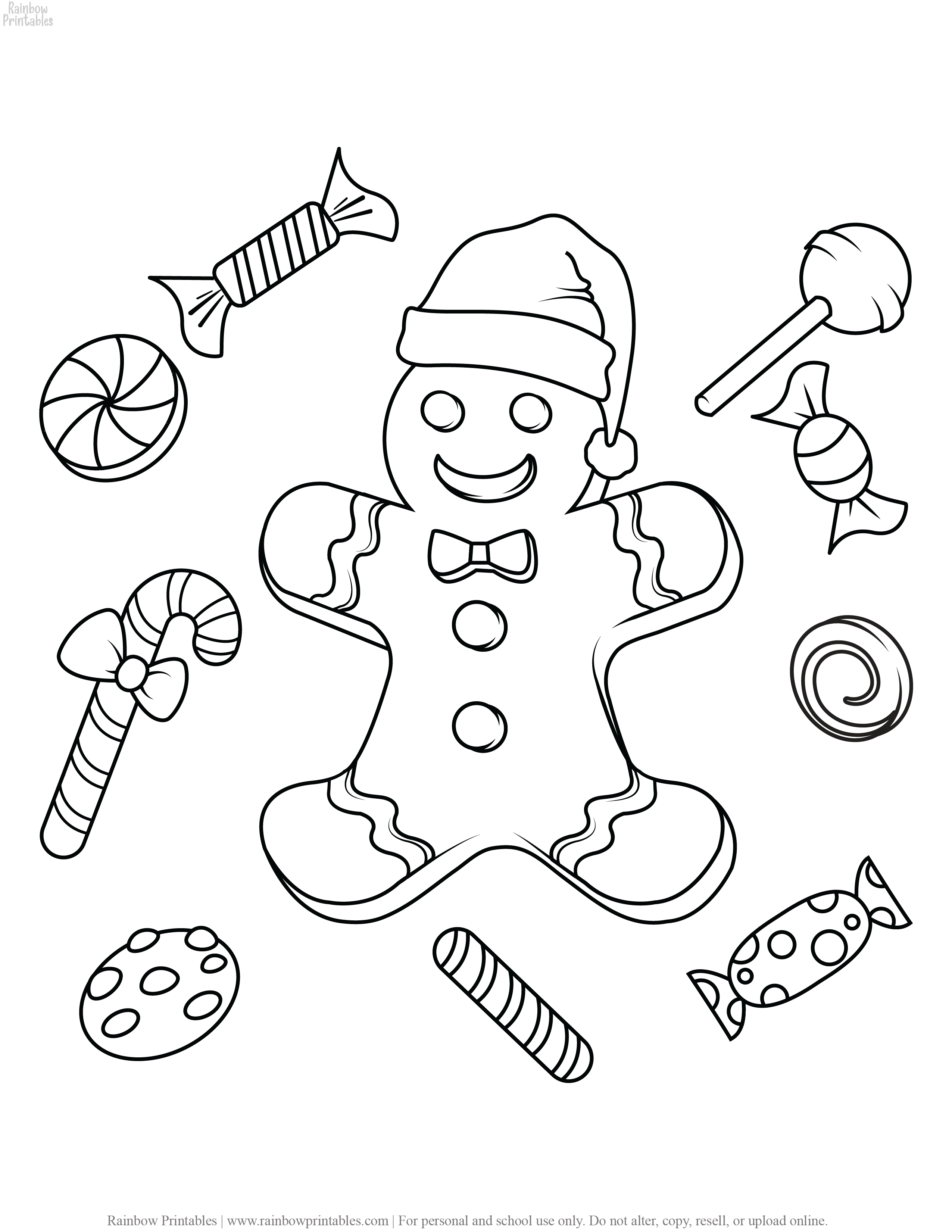 holiday coloring pages to print