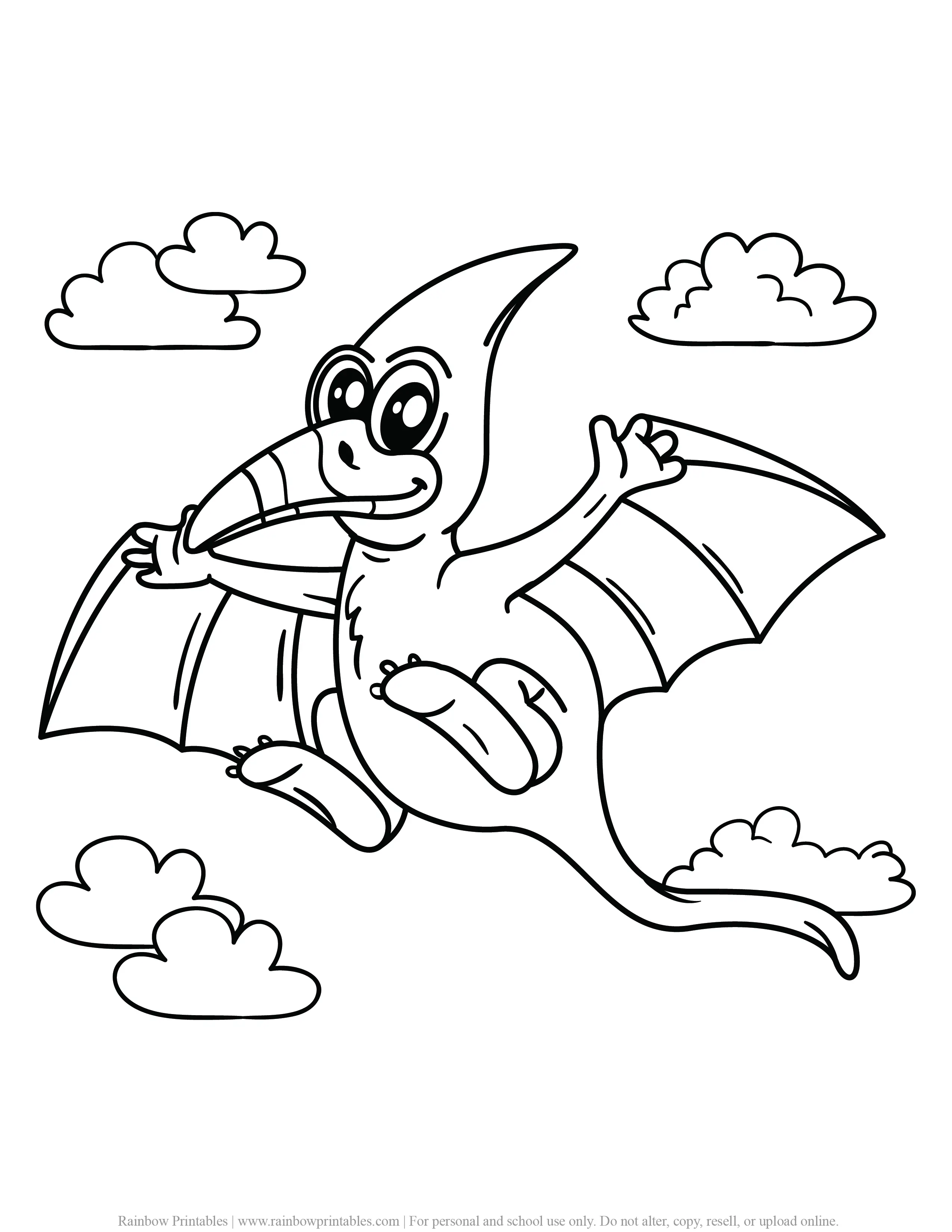 FREE DINOSAUR COLORING PAGES ACTIVITY FOR KIDS AND BOYS DINO DRAGON PRINTABLE-07
