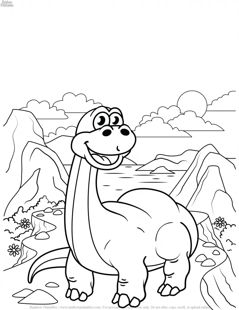 FREE DINOSAUR COLORING PAGES ACTIVITY FOR KIDS AND BOYS DINO DRAGON PRINTABLE