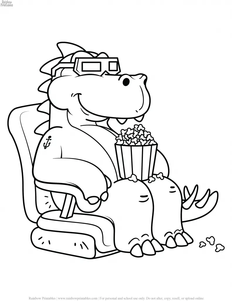 FREE DINOSAUR COLORING PAGES ACTIVITY FOR KIDS AND BOYS DINO DRAGON PRINTABLE