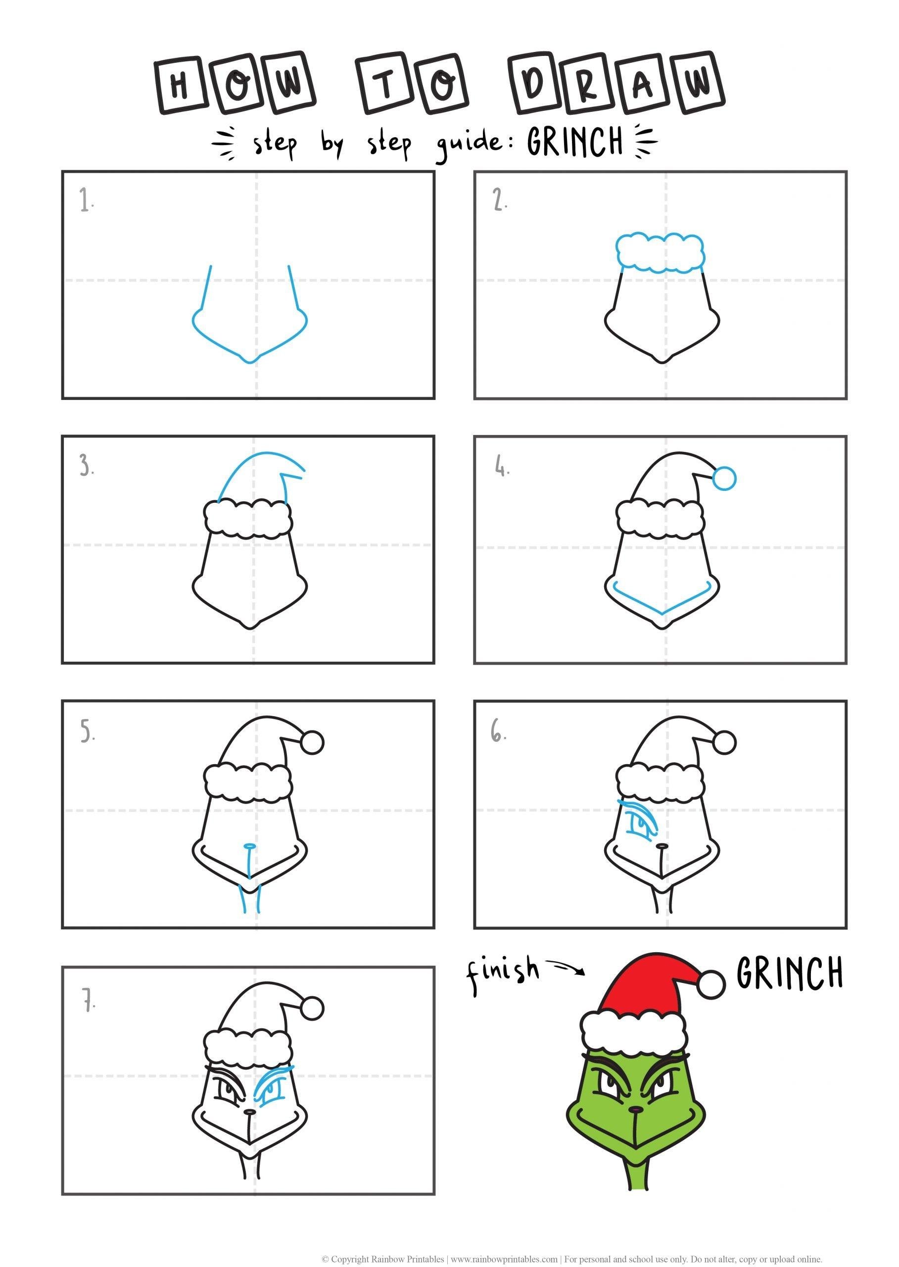 Featured image of post How To Draw The Grinch Face