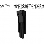 How To Draw Minecraft Mob's Enderman (Easy Simple Drawing Guide)