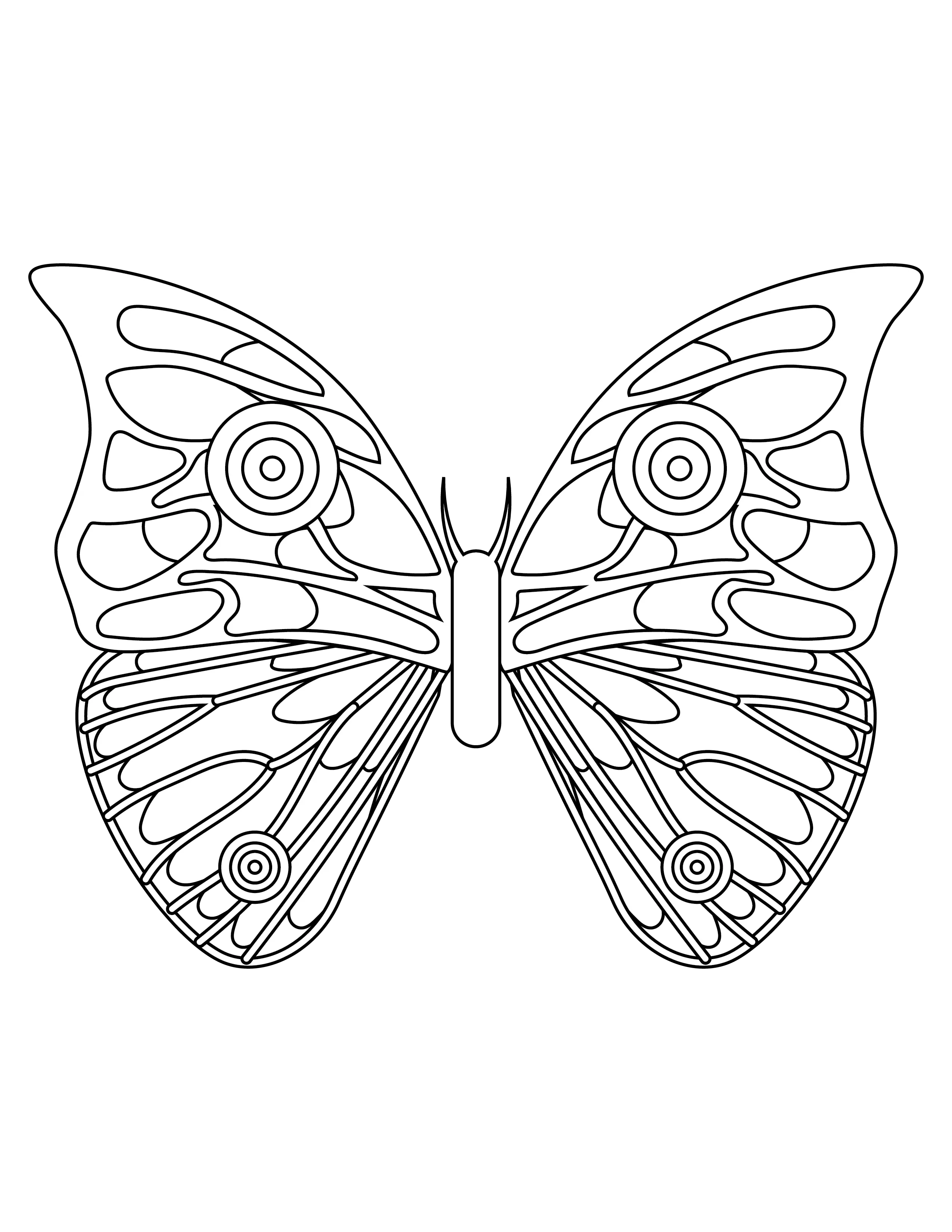 simple-butterfly-coloring-page-insect-for-kids-outline-doodle-illustration-printable