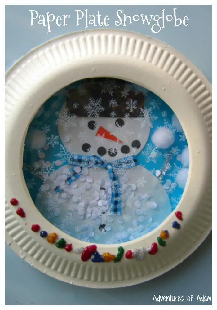 Artsy Snow Globe Decoration Idea