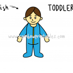 How To Draw a Cartoon Style Toddler in Pajamas