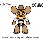 How To Draw a Cool Western Cowboy With Accessories: Old Style, Gun, and Bullets (Easy for Kids!)