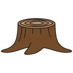 How To Draw a Tree Stump (Easy Step By Step for Kids)