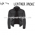 How To Draw a Cool Leather Jacket (Motorcycle Jacket) Art Tutorial for Kids