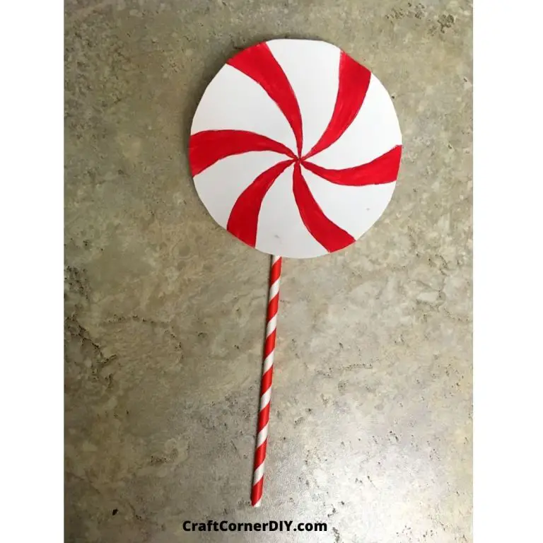 Mouth-watering Peppermint Lollipop