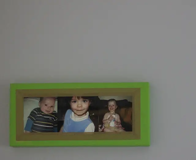 shoebox picture frame