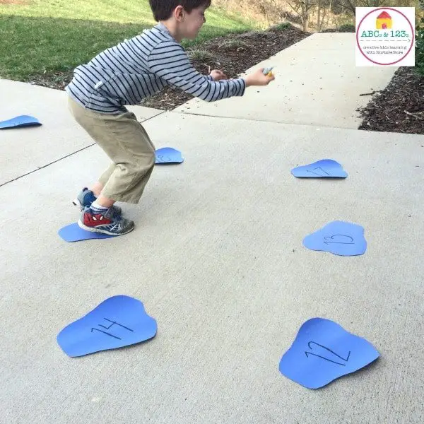 Puddle Jump: A GetUp and Move Math Game