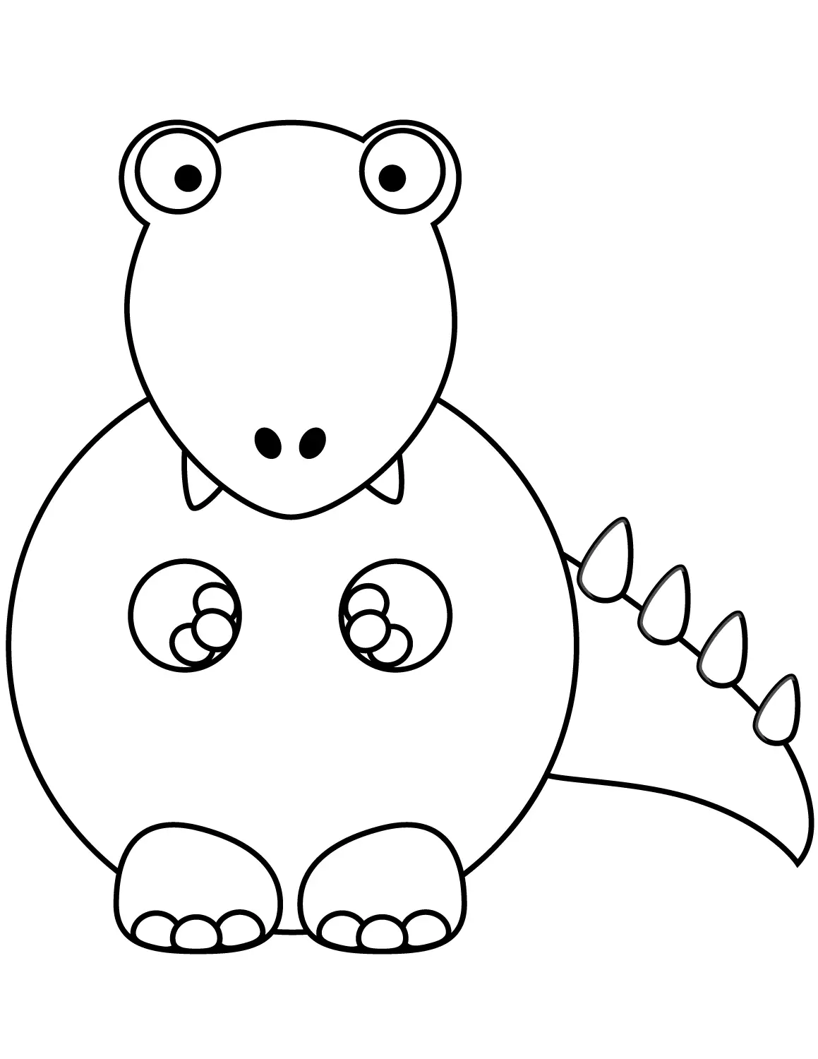 cute dino-coloring-page