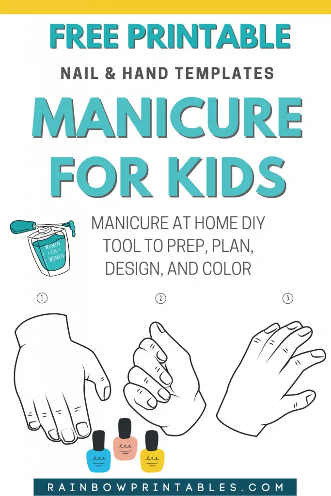 Fun for kids! Free beauty printable. Use hand/nail templates to create design, plan, pair up colors. Full range of skin tones to help visualize color. It helps to choose a skin tone that matches yours from light, beige, tan, dark skin tones.| Beauty tool, Printables, manicure kit, set, manicure at home, manicure ideas, manicure tool, give yourself a mani, tips, nail and hands, manicure for kids, short nails, DIY, color ideas, salon, step by steps, black, beige, white, tan, dark skin, for girls