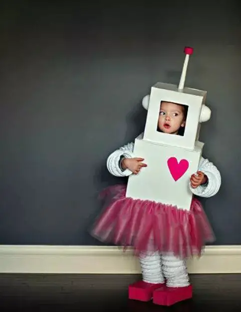 Cute Little Robot Costume Idea
