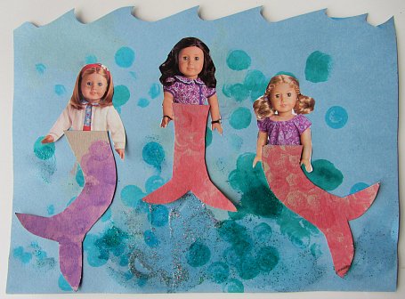 Adorable Little Mermaid Craft Idea