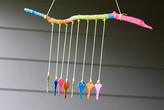 DIY Key Wind Chime Project