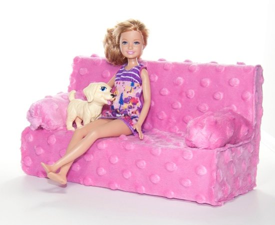 Fashionable Barbie Couch Project