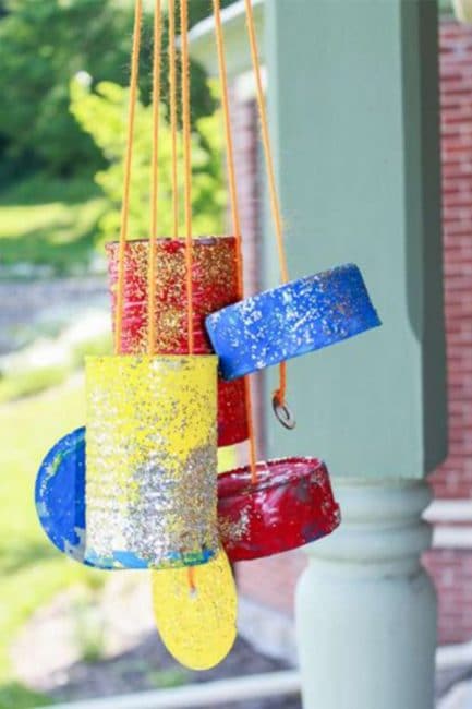 Handmade Windchimes Idea