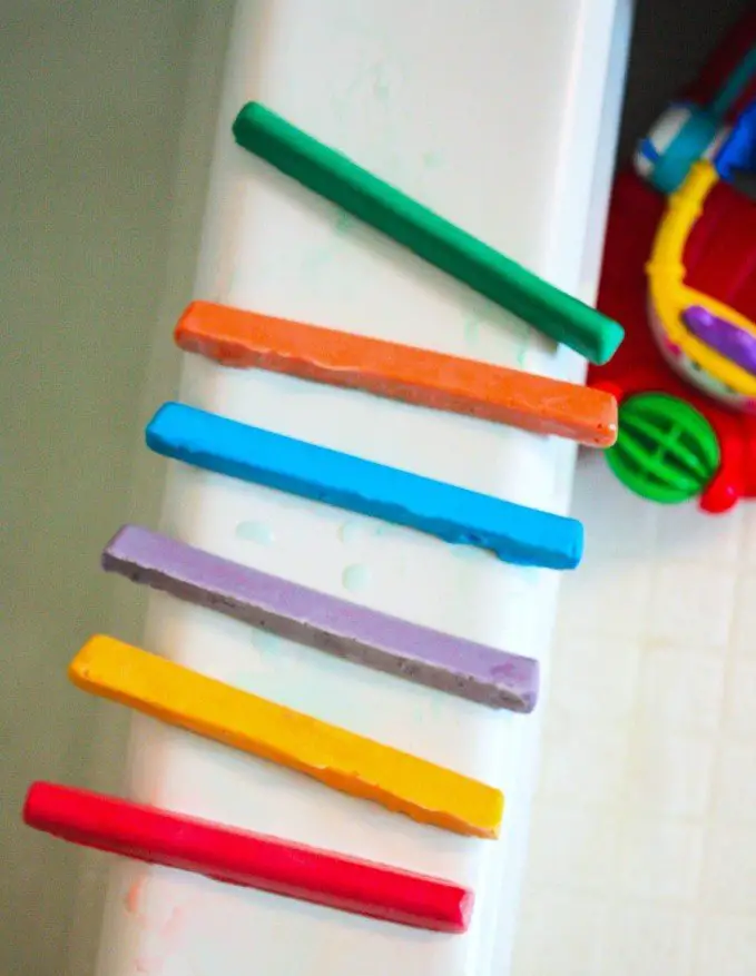 Homemade Bath Crayons