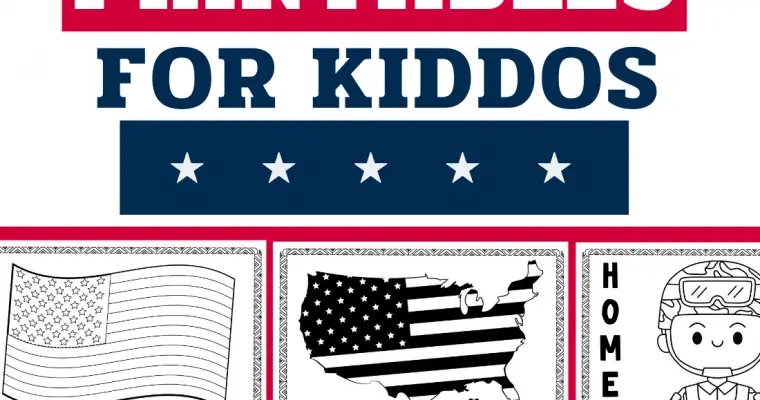 14 Free July 4th Printable Activities & Coloring Sheets for Kids